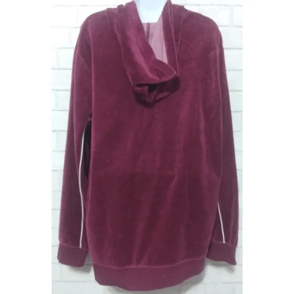 Pacsun Los Angeles Womens Pullover Hooded Sweatshirt Hoodie Size Large Purple - Picture 4 of 5
